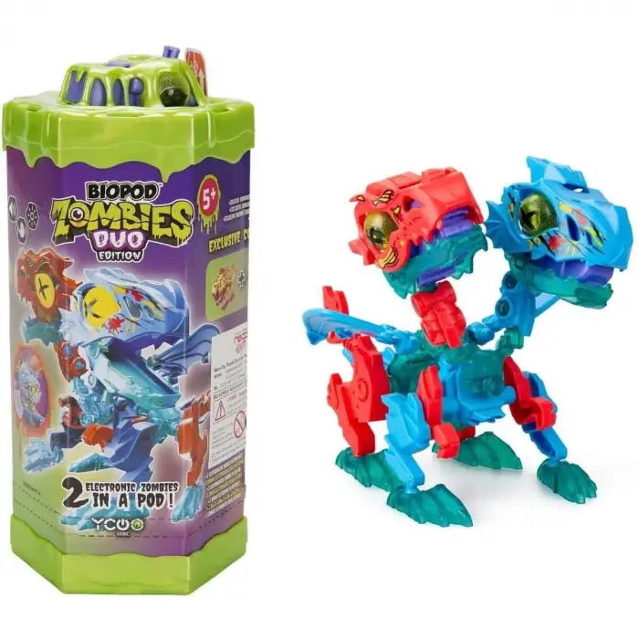 SIL 88694 Sesli ve Işıklı Biopod Zombies Inmotion İkili Dinozor Robot