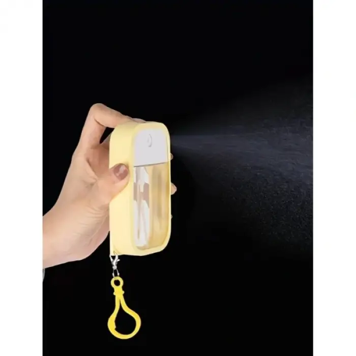 Silikon Kılıflı Anahtarlıklı Sprey Şişesi