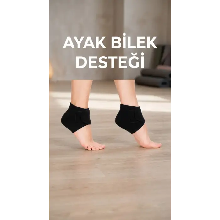 Silikon Tabanlı Ortopedik 2li Topuk Dikeni Destek Çorap Seti