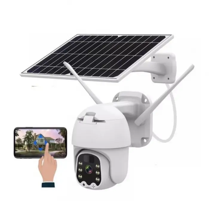 Sim Kartlı 4g Ptz 360 Hareketli Solar Güneş Enerjili 1080p Kamera Türkçe Program Son Sürüm