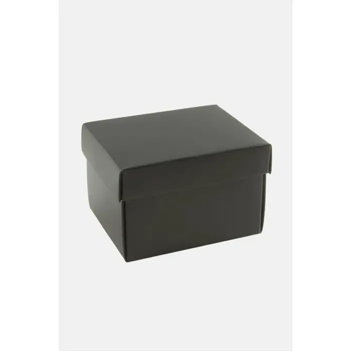 Siyah Renkli Kapaklı Saat Kutusu