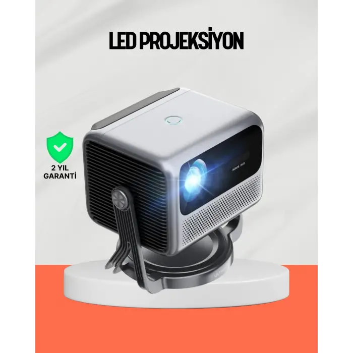 Smart Projector Android TV Yüksek Parlaklık Ev Sineması