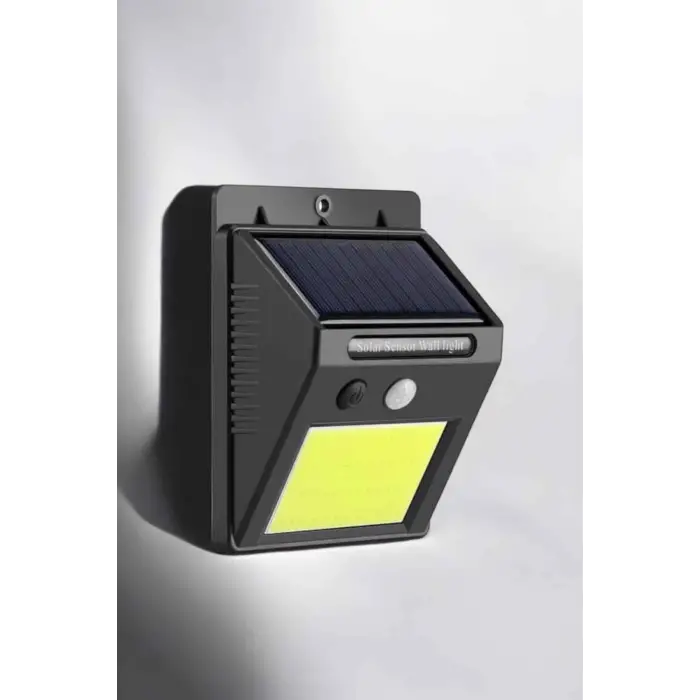 Solar Güneş Enerji Panelli Sensörlü Lamba Enerji Tasarruflu