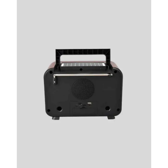 Solar Şarjlı Şömine Alev Efektli Bluetooth Hoparlör 7W Taşınabilir Ses Sistemi