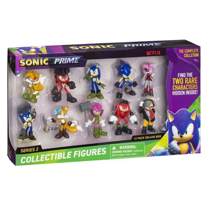 Sonic Prime 12li Deluxe Figür Seti