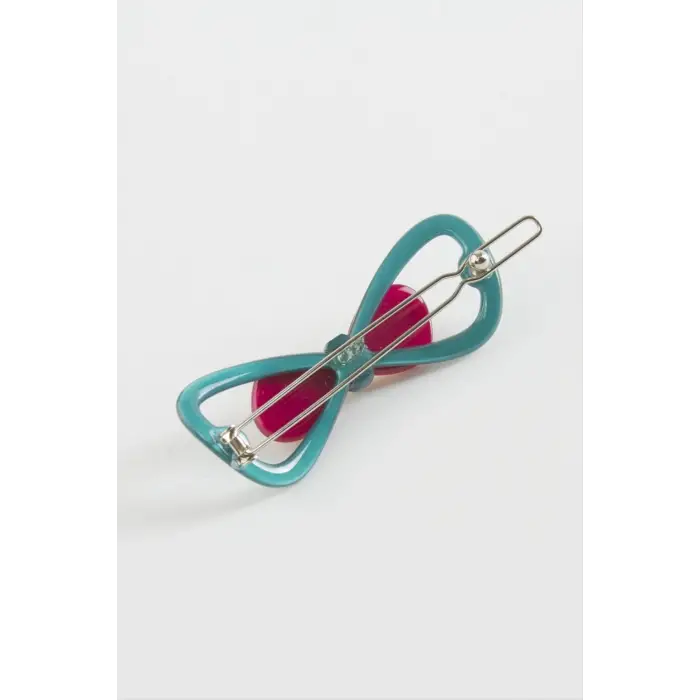 Sonsuzluk Taşlı Klipsli Toka