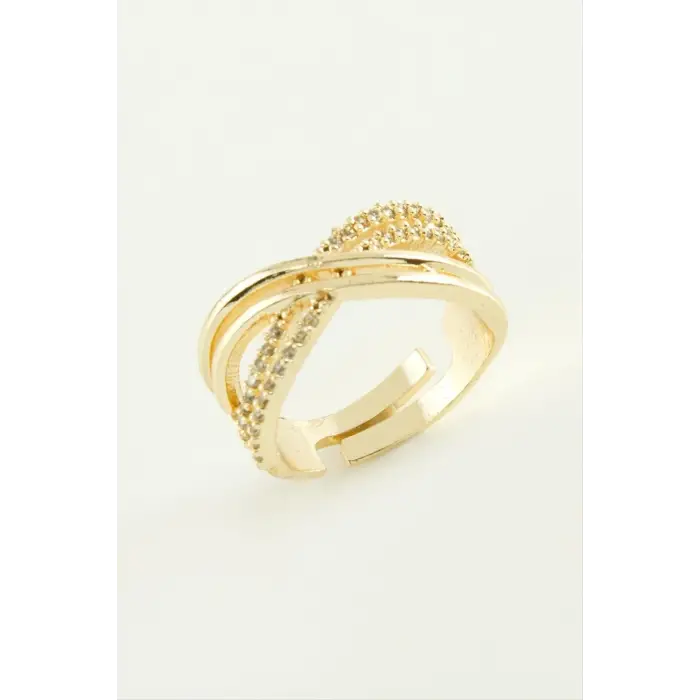 Sonsuzluk Zirkon Taşlı Yüzük