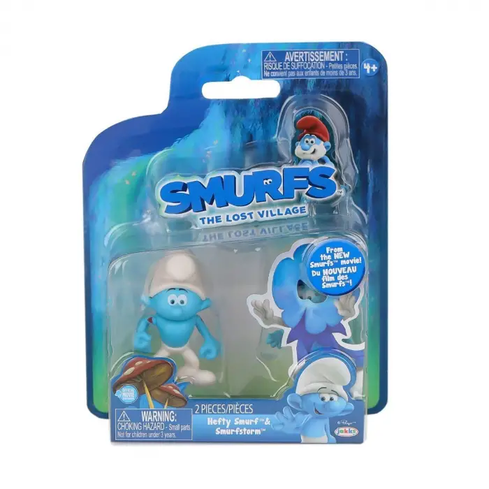 SRN 96562 Şirinler 2li Figür Set -Necotoys - 1 Adet Stokta Olan Gönderilir