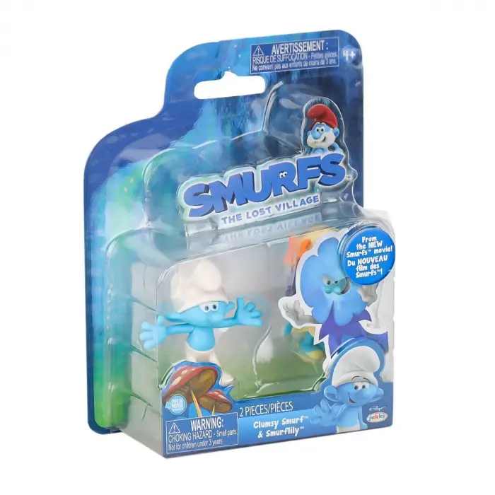 SRN 96562 Şirinler 2li Figür Set -Necotoys - 1 Adet Stokta Olan Gönderilir