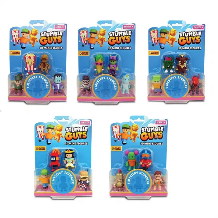 Stumble Guys Mini Figür S4 - 1 Adet Stokta Olan Gönderilir