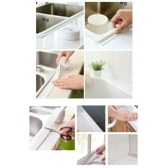 Su Sızdırmaz Bant Lavabo Küvet Kenar Bandı 4 CM (336336)