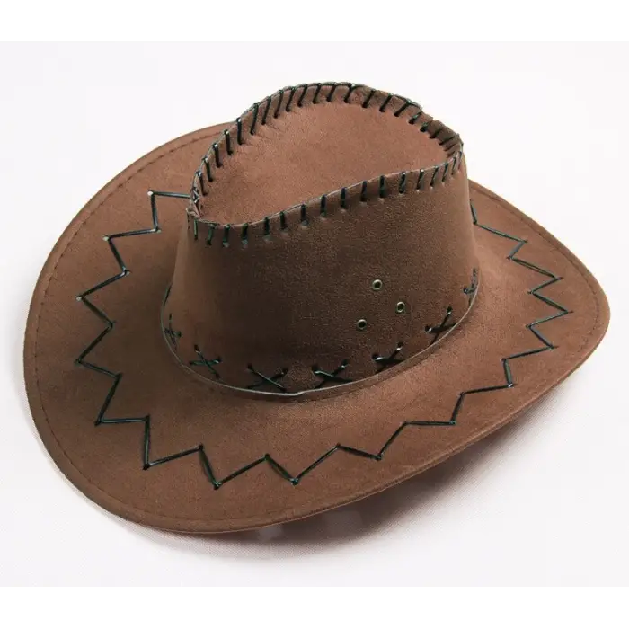 Süet Kovboy Şapkası Çocuk