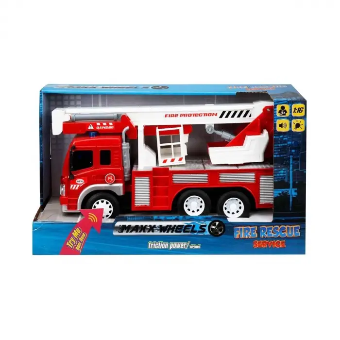 Sunman 1:16 Sesli ve Işıklı İtfaiye Araçları