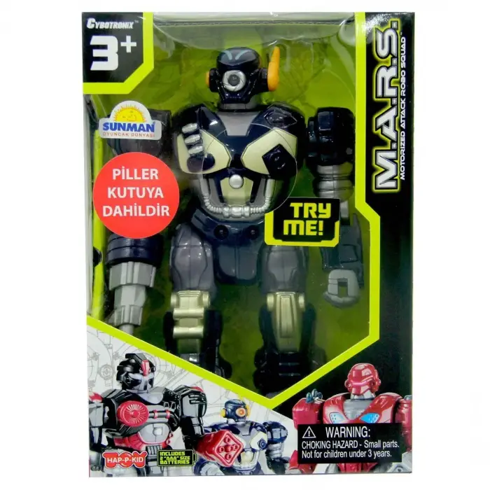 Sunman M.A.R.S. Işıklı Yürüyen Robot - S00005767 - 1 Adet Stokta Olan Gönderilir