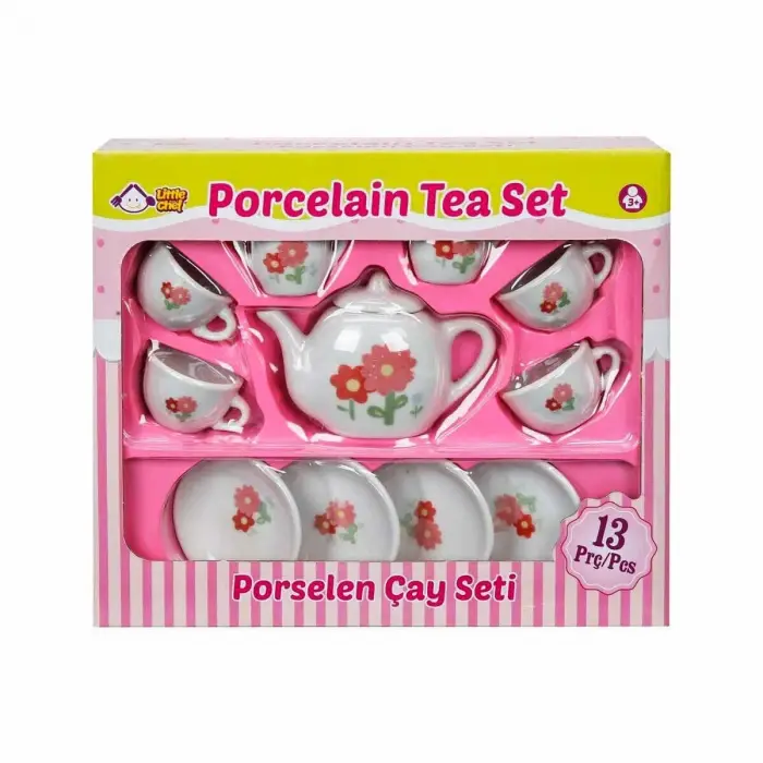 Sunman Porselen Çay Takımı 13 Parça - Stokta Olan Model Gönderilir