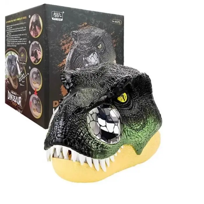 T-REX MASKESİ IŞIKLI VE SESLİ -MGA