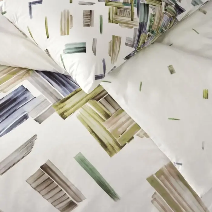 Taç Çift Kişilik Ranforce Nevresim Takımı Rafael Yeşil