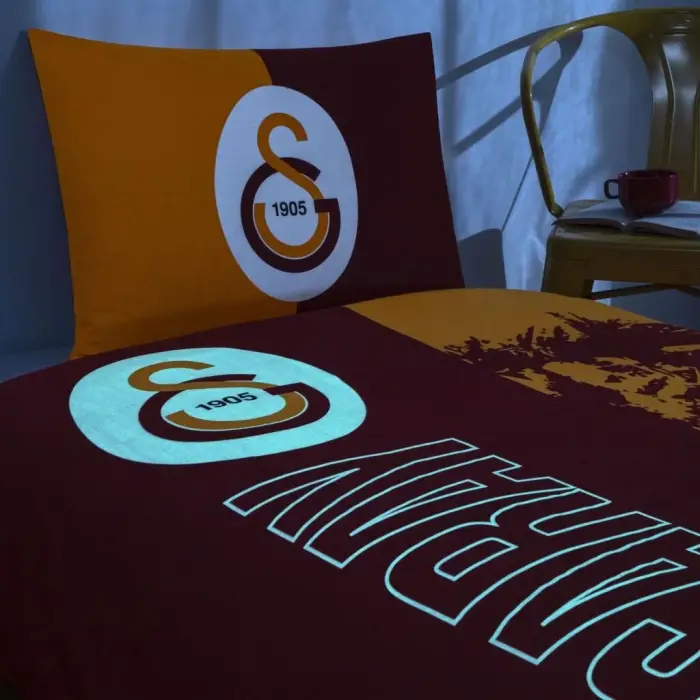 Taç Galatasaray ŞaNLI Aslan Tek Kişilik Lisanslı Nevresim Takımı