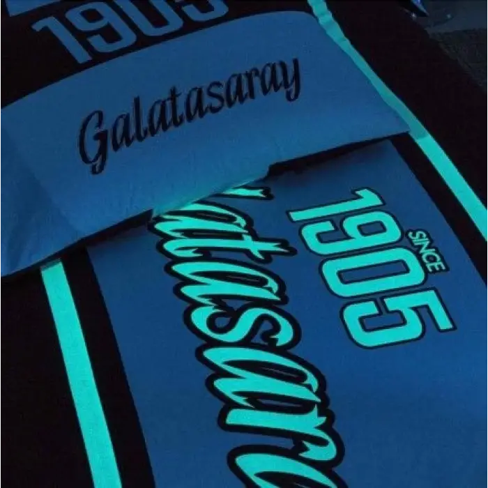 Taç Lisanslı Tek Kişilik Nevresim Takımı Galatasaray 1905 Glow