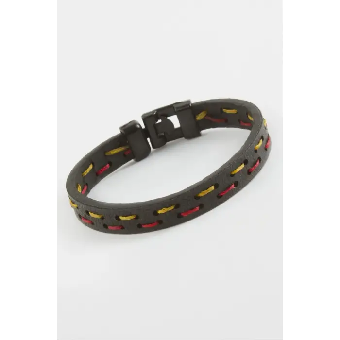 Taraftar Kaliteli Suni Deri Bileklik