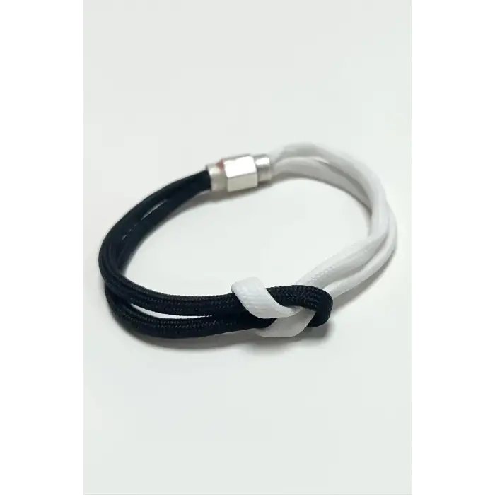 Taraftar Örgülü Mıknatıslı İp Bileklik