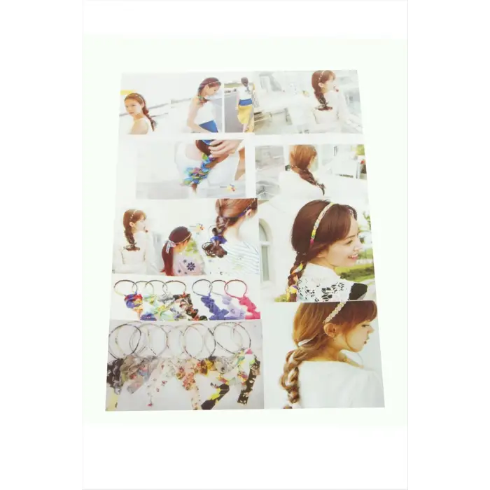 Taraftar Örgülü Saç Aksesuarı