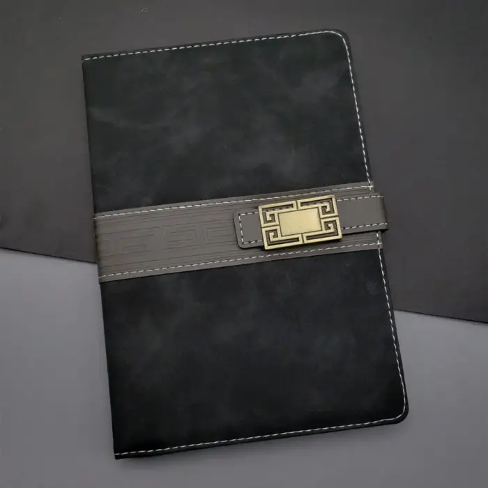 Tarihsiz Ajanda Defter Siyah Renk