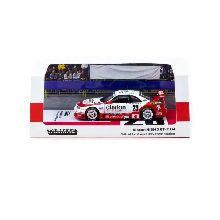 Tarmac Works 1/64 Nissan NISMO GT-R LM 24h of Le Mans 1995 Presentation #23