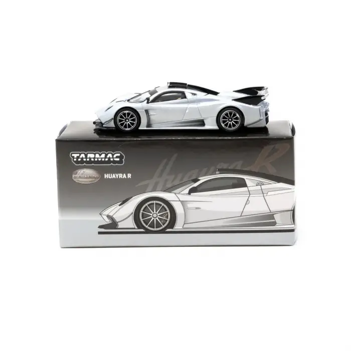 Tarmac Works 1/64 Pagani Huayra R Satin Silver