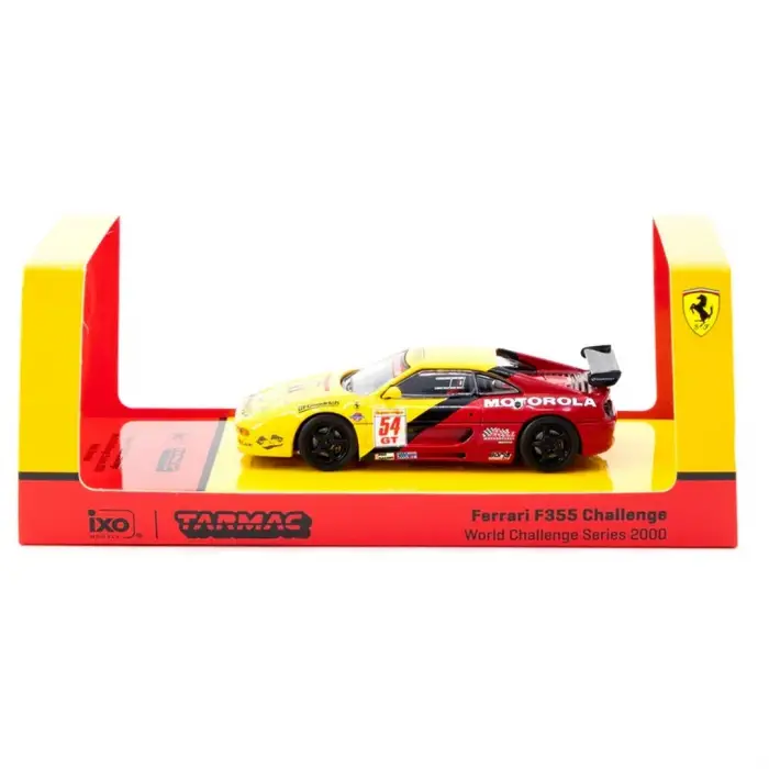 Tarmac Works X iXO Models 1/64 Ferrari F355 Challenge World Challenge Series 2000 #54