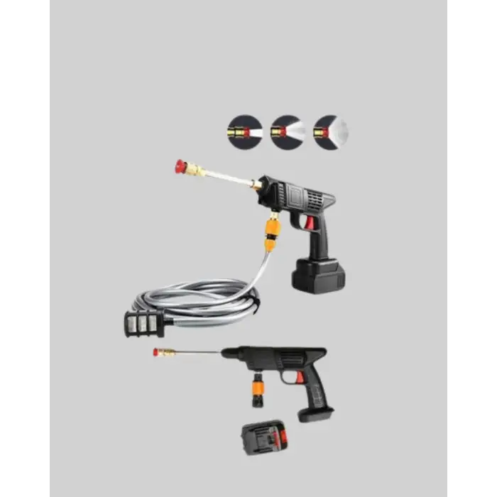 Taşınabilir Akülü Araba Yıkama Makinesi 1.7 MPa Basınçlı ve Ergonomik Tasarımlı