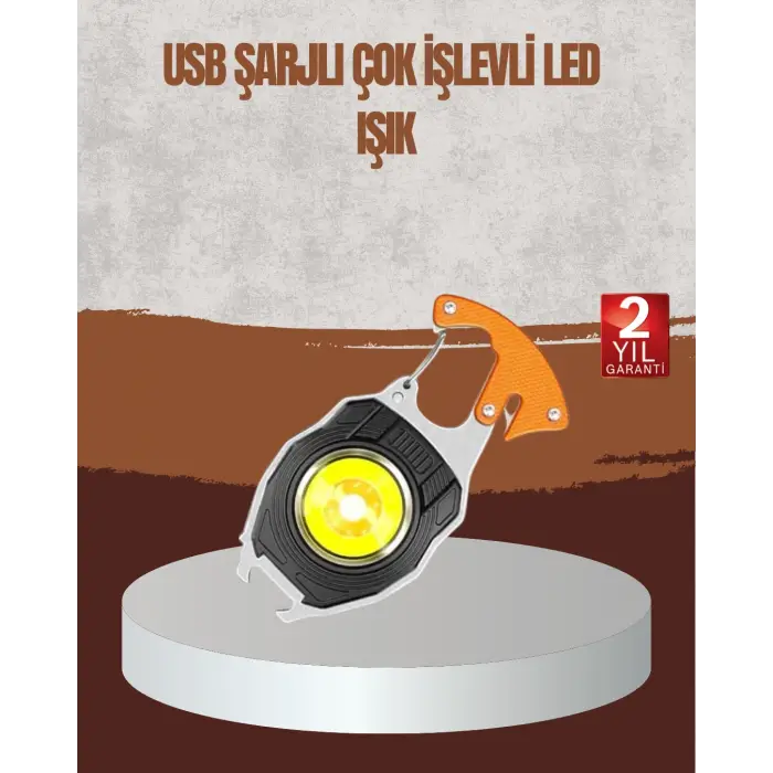 Taşınabilir Çok Amaçlı LED Işıklı Anahtarlık