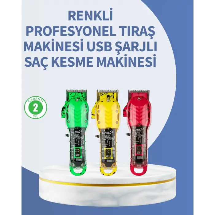 Taşınabilir Dijital Erkek Bakım Cihazı-Kolay Kullanım Tıraş Makinesi