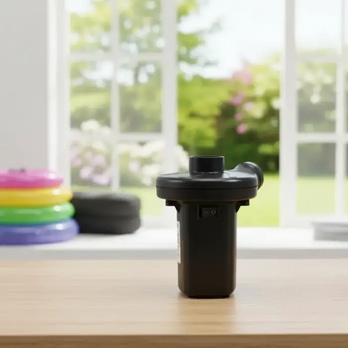 Taşınabilir Elektrikli Hava Kompresörü - Şişme Yatak ve Lastik Şişirme Pompası, Vakumlu Poşet Aparatlı