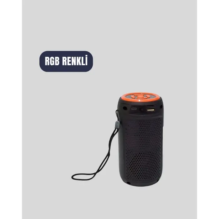 Taşınabilir GTS 1731 Bluetooth Hoparlör – USB/TF Kart Girişli, FM Radyolu