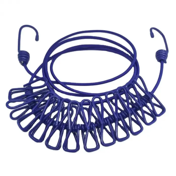 Taşınabilir Pratik Mandallı Çamaşır İpi