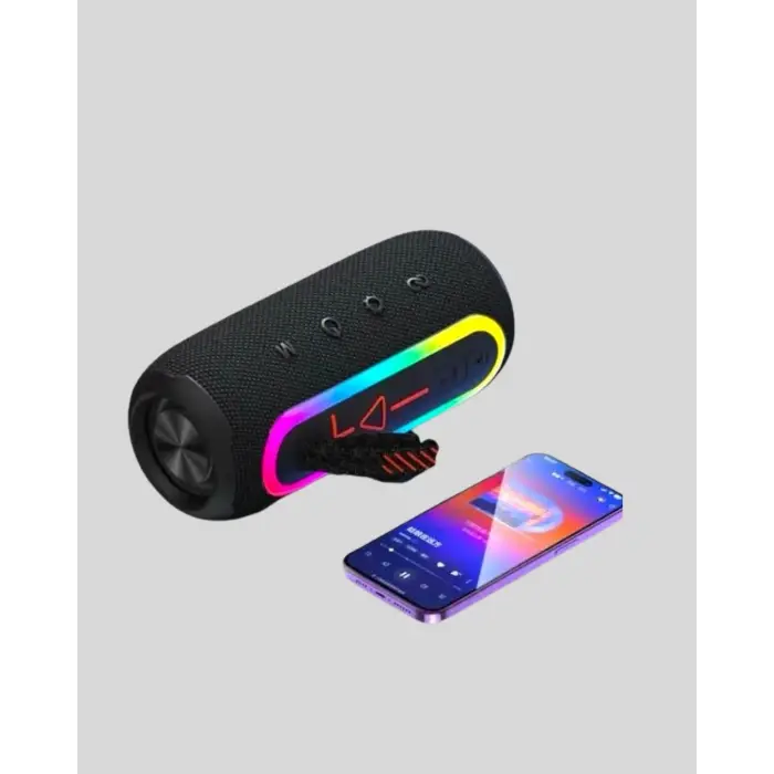 Taşınabilir Şarjlı Bluetooth Hoparlör Güçlü Bas