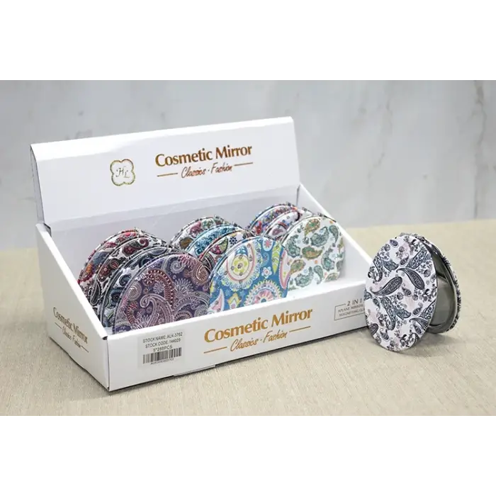 Taşlı El Aynası Oval İnce Model 2