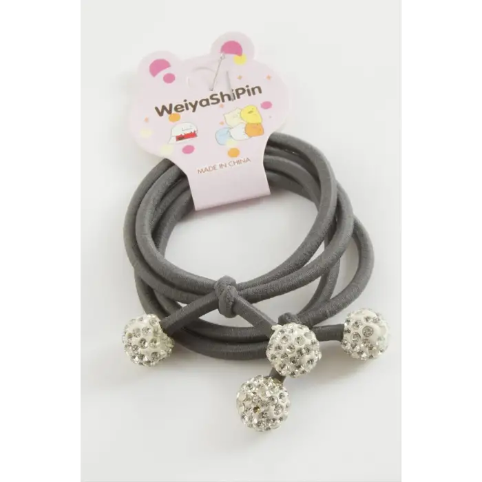 Taşlı Lastikli Toka 2 Adet