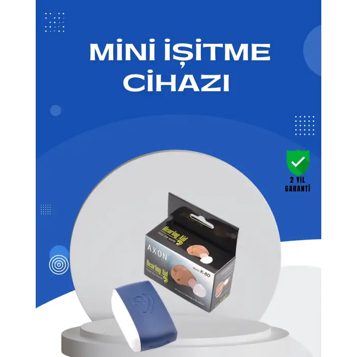 K80 Akıllı Ses İşlemcili Kulak İçi Destek Ünitesi