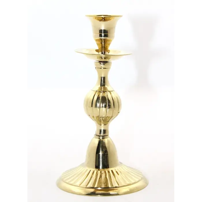 Tekli Pirinç Şamdan Model 3