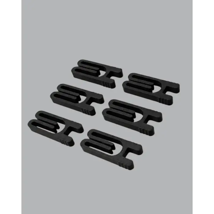 Tekrar Kullanılabilir Poşet Mandalı Siyah 6’lı Set