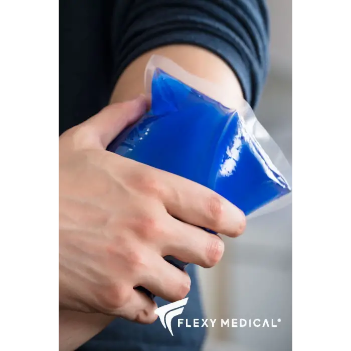 Termojel Sıcak Soğuk Kompres Jel Buz Paketi, 5 Adet Soğutucu Jel Isıtıcı Jel Kompres 13cmx13cm