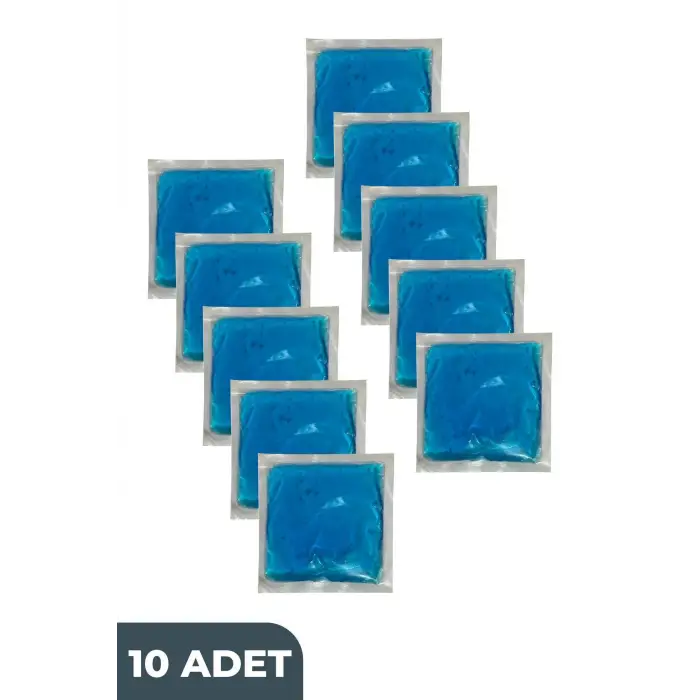 Termojel Soğuk Sıcak Kompres Jel, Ağrı, Şişkinlik, Soğutucu Jel, Isıtıcı Termo Jel 13cmx13cm 10 Adt