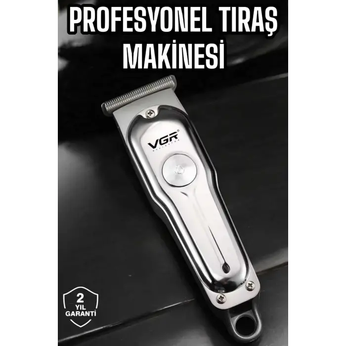 Tıraş Makinesi Güçlü Motor Şarjlı Uzun Pil Ömürlü