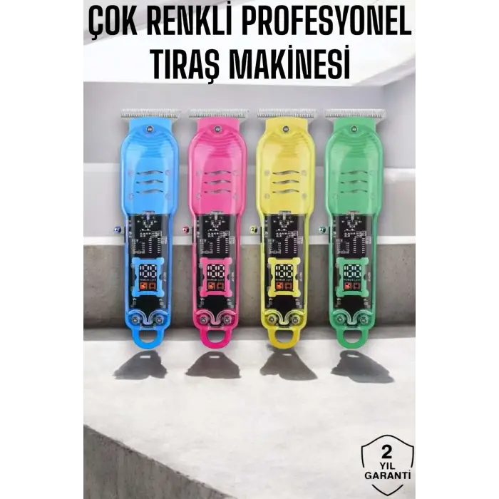 Tıraş Makinesi Şarj Edilebilir, Islak ve Kuru Kullanımlı Çok Yönlü