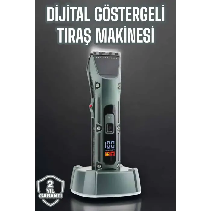 Tıraş Makinesi Uzun Pil Ömrü Şarjlı Günlük Tıraş Makinesi