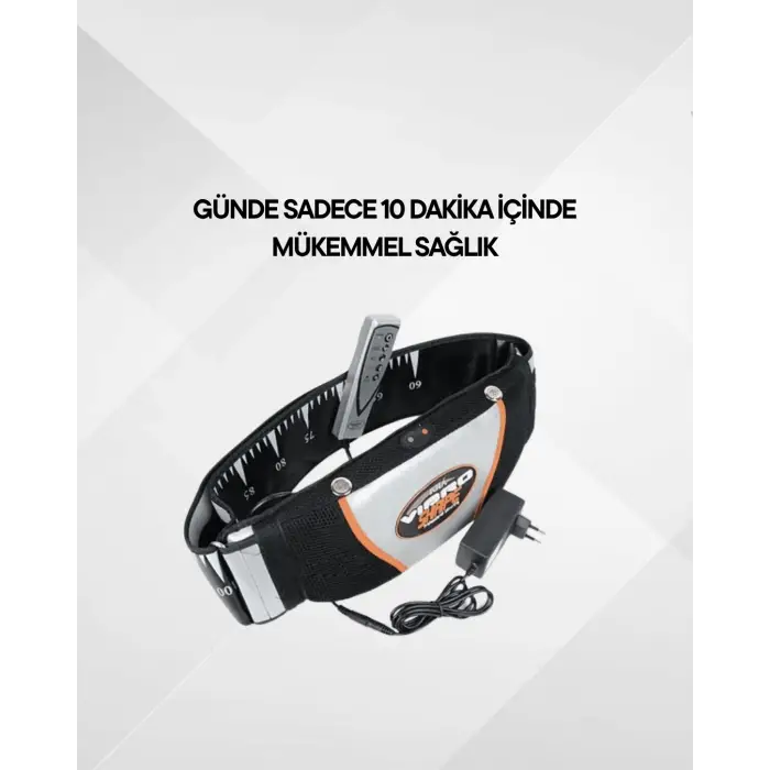 Titreşim Teknolojili Zayıflama Kemeri – Göbek Yağlarını Eriten Masaj Aleti