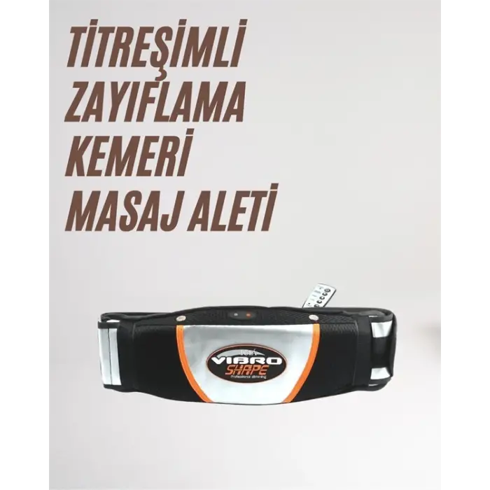 Titreşimli Zayıflama Kemeri – Göbek Eritme ve Masaj Aleti
