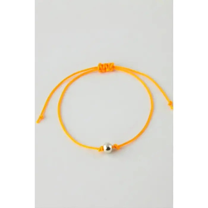 Top Metal İp Bileklik